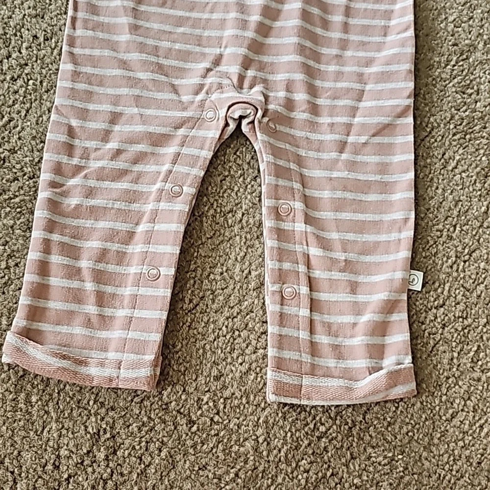 Little Plant Organic Striped Sleeveless Jumper 9 Months